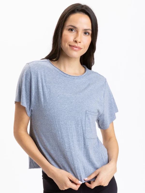 Maggie Triblend Tee Cozy Warm Stylish