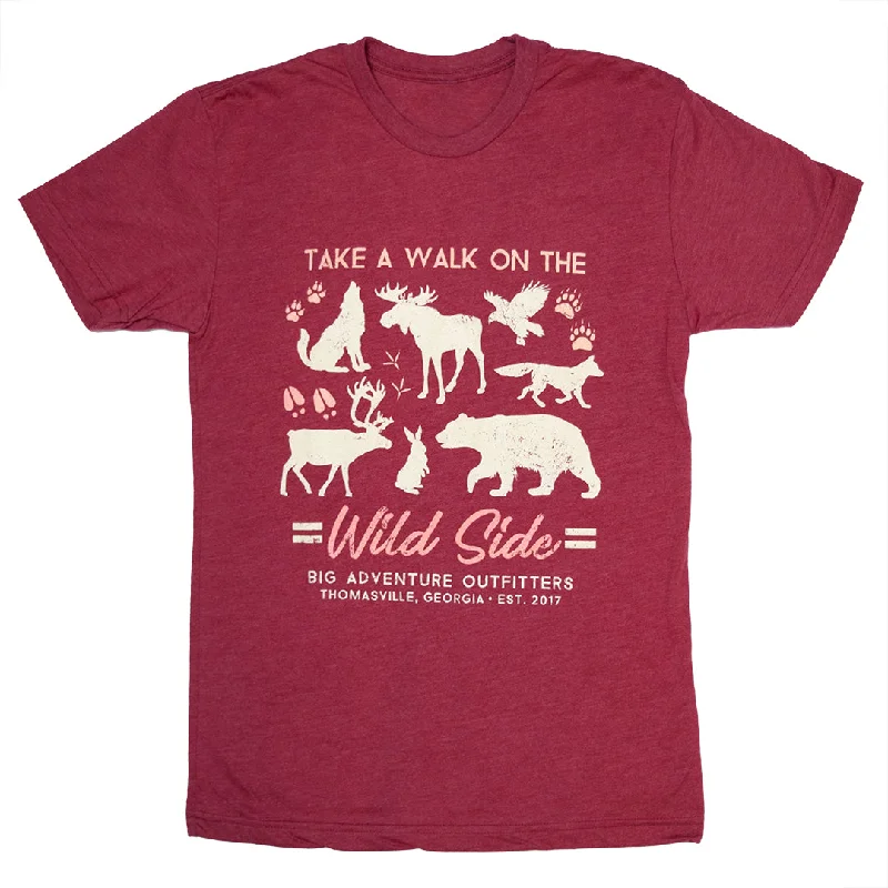 Walk on the Wild Side Tee Anti-Shrink Durable Soft