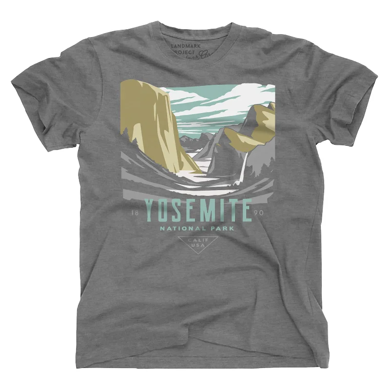 Yosemite National Park Tee Fitted T-Shirt Seamless Stretchy