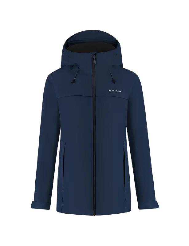 Delta INS Hardshell Jacket 7M Dark Blue | Women Anorak Shell Jacket Lightweight Jacket