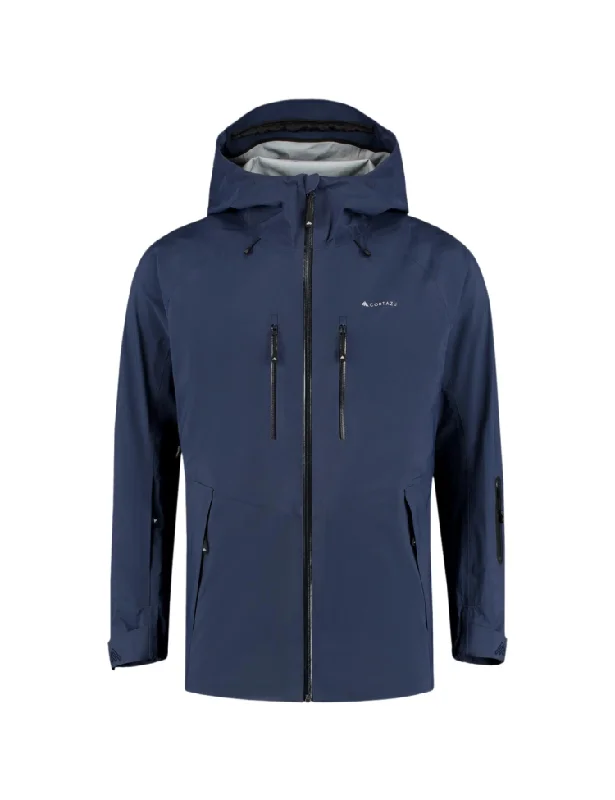 Mountain Hardshell Jacket Dark Blue | Mens Jacket Blazer Coat