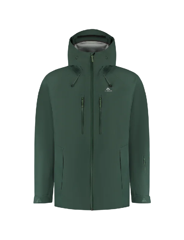 Mountain Hardshell Jacket 7M Dark Green | Men Insulated Jacket Fitted Jacket Loose Jacket