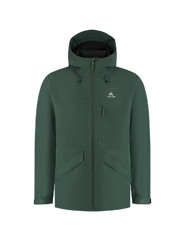 Nunatak Ski Jacket 7M Dark Green | Men Knit Fabric Woven Fabric Fleece Fabric