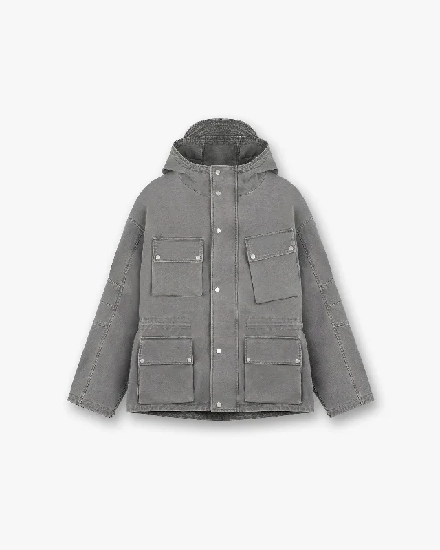 Represent X Belstaff Enduro Jacket - Shadow Front Pockets Side Pockets Patch Pockets