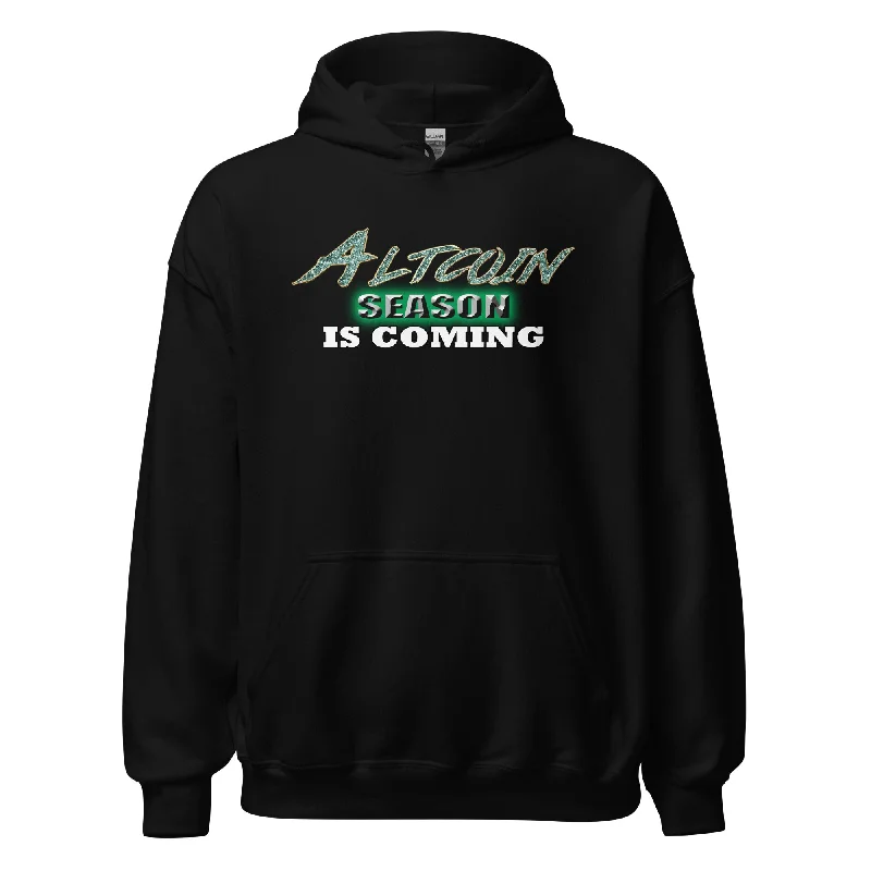 Altcoin Season Is Coming Crypto Bull Run Pullover Hoodie Sweatshirt Hoodie with Mesh Breathable Sporty