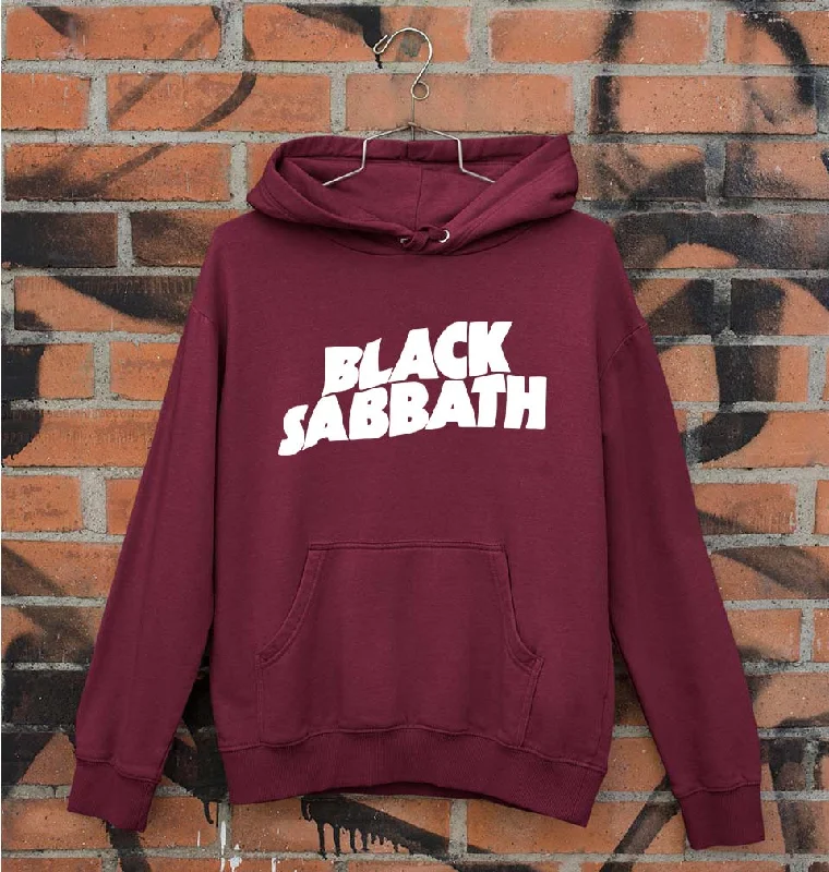 Black Sabbath Unisex Hoodie for Men/Women Hoodie with Longline Fit Extended Stylish