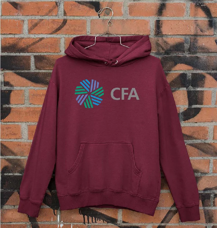 CFA Unisex Hoodie for Men/Women Hoodie with Ribbed Cuffs Snug Fit Comfort