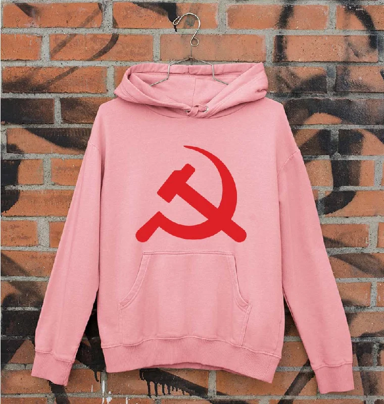 Communist party Unisex Hoodie for Men/Women Hoodie with Raglan Sleeves Sporty Comfortable