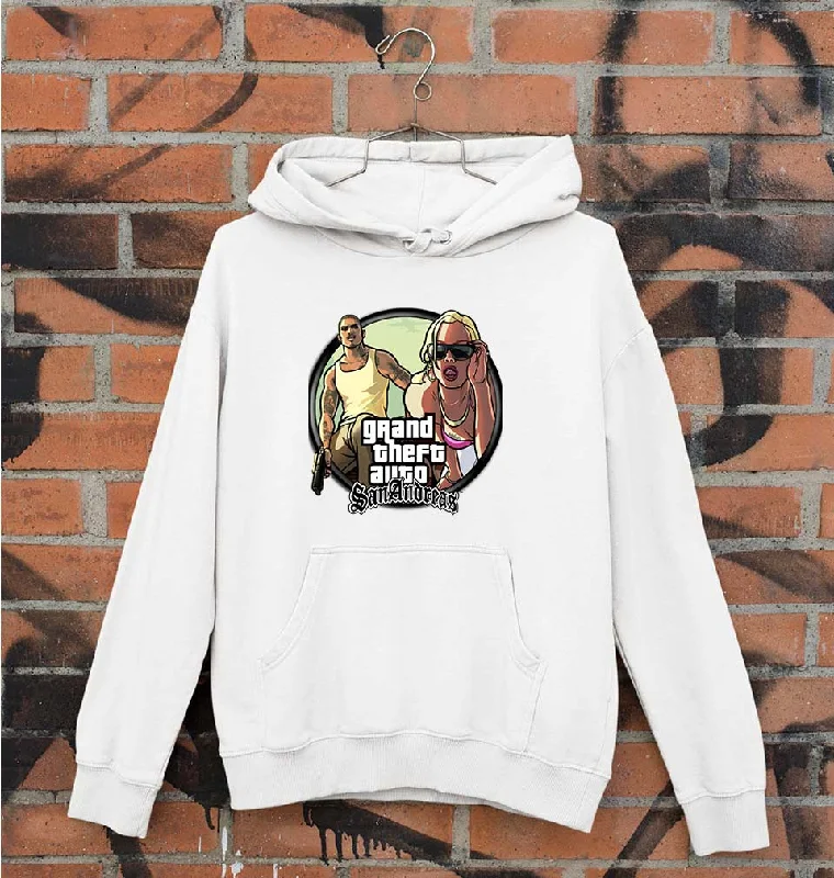 Grand Theft Auto (GTA) Unisex Hoodie for Men/Women Hoodie with Hem Ribbing Snug Secure