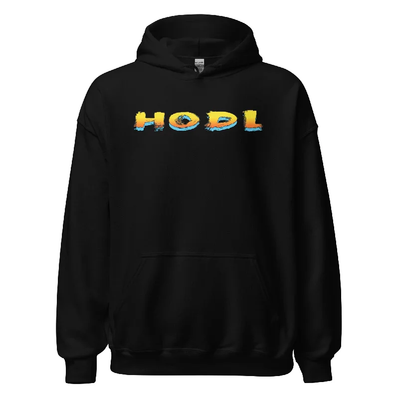 HODL Diamond Hands Your Crypto Bitcoin Pullover Hoodie Sweatshirt Hoodie with Mock Neck Collared Structured