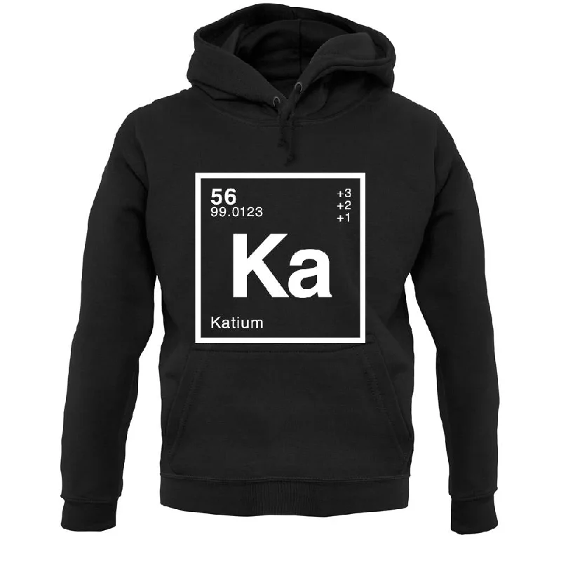 Kat - Periodic Element Unisex Hoodie Hoodie Jacket Zipper Layering