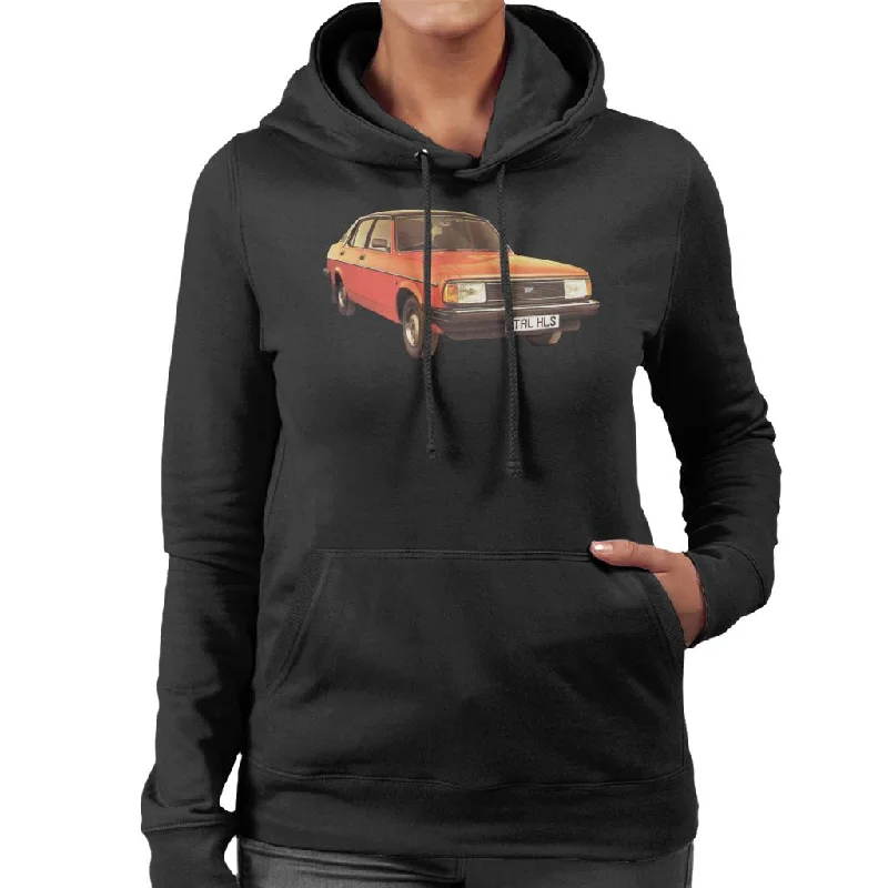 Morris Ital British Motor Heritage Women's Hooded Sweatshirt Hoodie with Crew Neck Simple Timeless