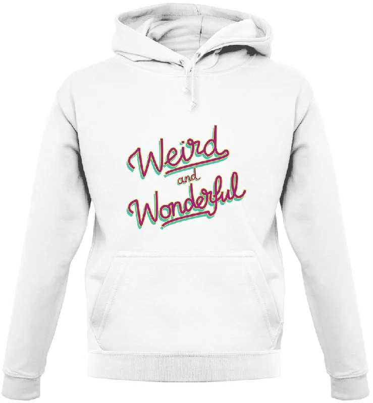 Weird & Wonderful Unisex Hoodie Hoodie with Drop Shoulder Relaxed Streetwear