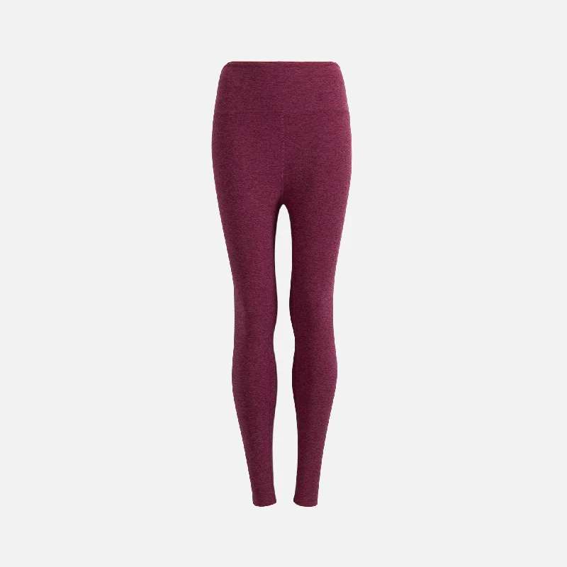 Year of Ours Stretch Sculpt High Legging - Berry Fashionable Floral Active Leggings