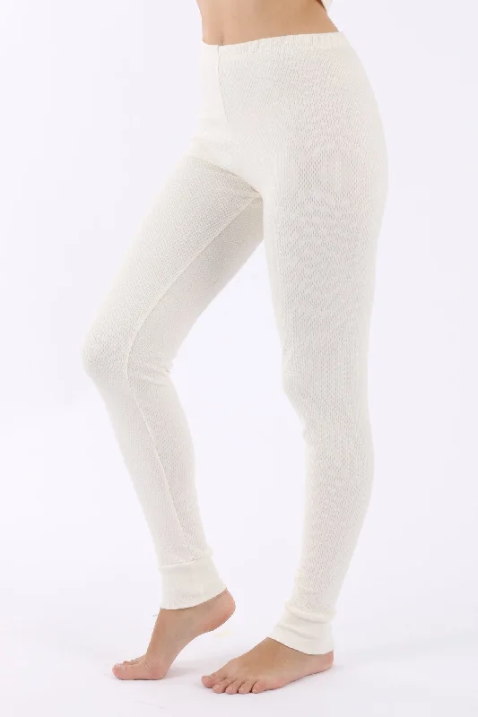 Women's Thermal Base Layer Leggings Stylish Side-Stripe Leggings