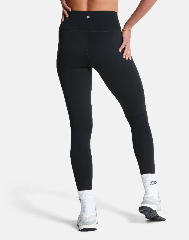 Aurora Legging in Jet Black Stylish Sporty Performance Leggings