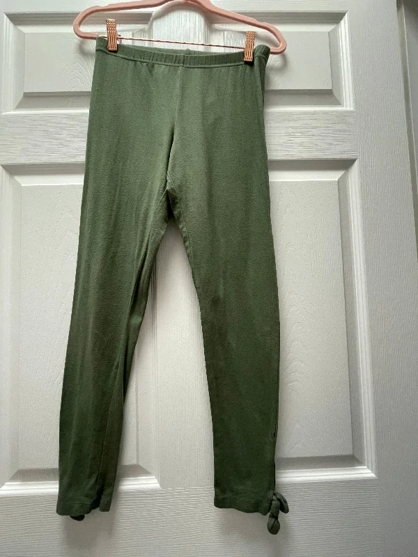 Old Navy Green Leggings Sz M Comfortable Compression Leggings