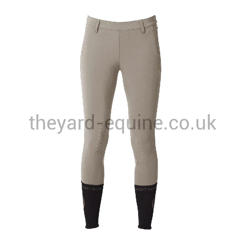 Vestrum Riding Leggings - Grenoble Knee Grip Beige Elegant Sheer Leggings