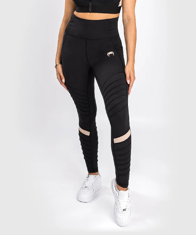 Legging Venum Moto - Pour Femme - Noir/Sable Trendy Fitness Leggings