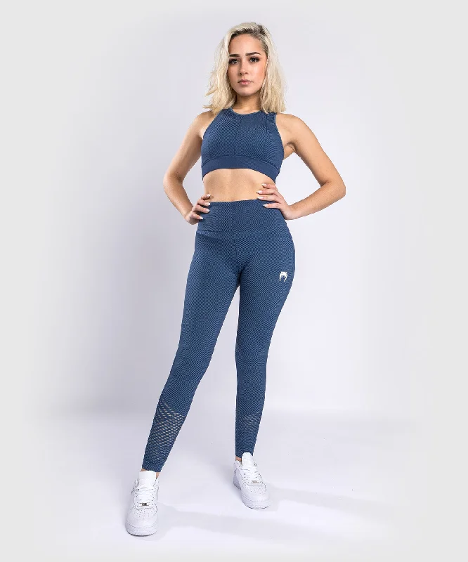 Leggings ⅞ Venum Sparring Seamless - Azul Marino Stylish Athletic Wear Leggings