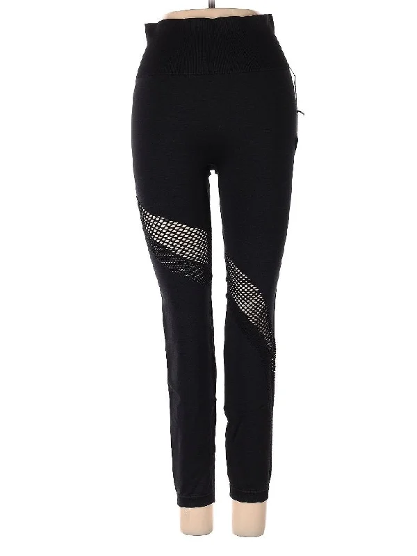 New Women's Zyia Black Ankle Performance HI-Rise 7/8 Legging Size S MSP$70 Fashionable Printed Leggings