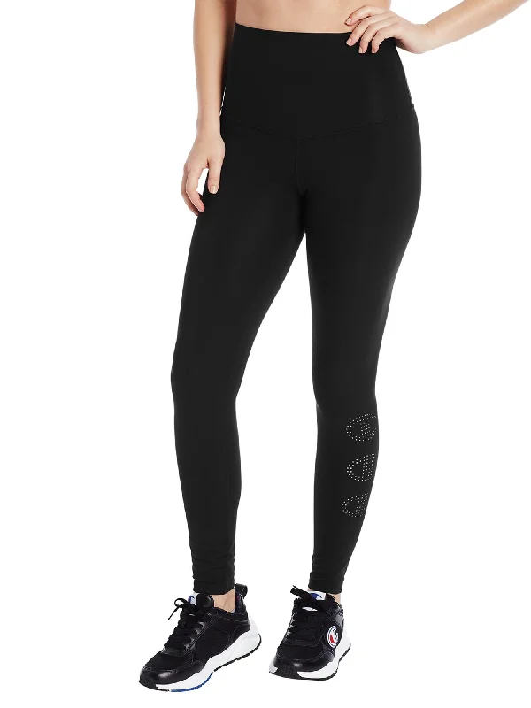 Women's Double Dry Compression Full Length Leggings Elegant Satin Finish Leggings