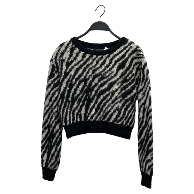 CELINE/Sweater/S/Animal Pattern/Mohair/MLT/Runway by Hedi Slimane Elasticated Padded Insulated