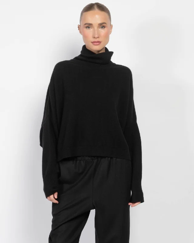 Turtleneck Chunky Sweater Terry Blend Velvet Blend Canvas Blend