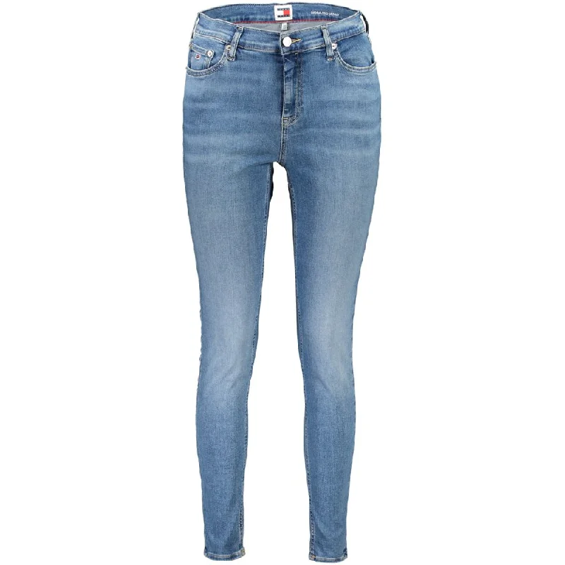 Blue Cotton Jeans & Pant Stylish Tapered Fit Jeans