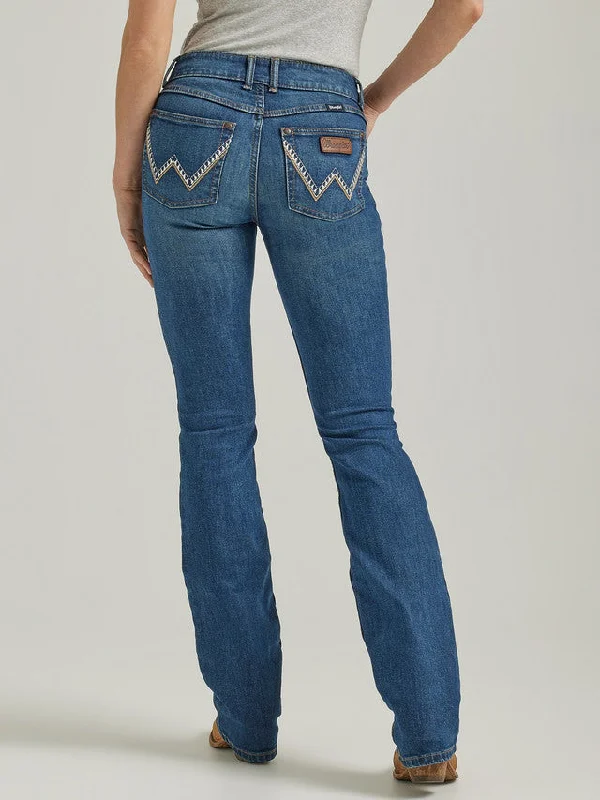 Ladies Wrangler Retro Mae Emma Jeans~ Only 33*32, 28*36, 30*30 Comfortable Faded High-Rise Jeans