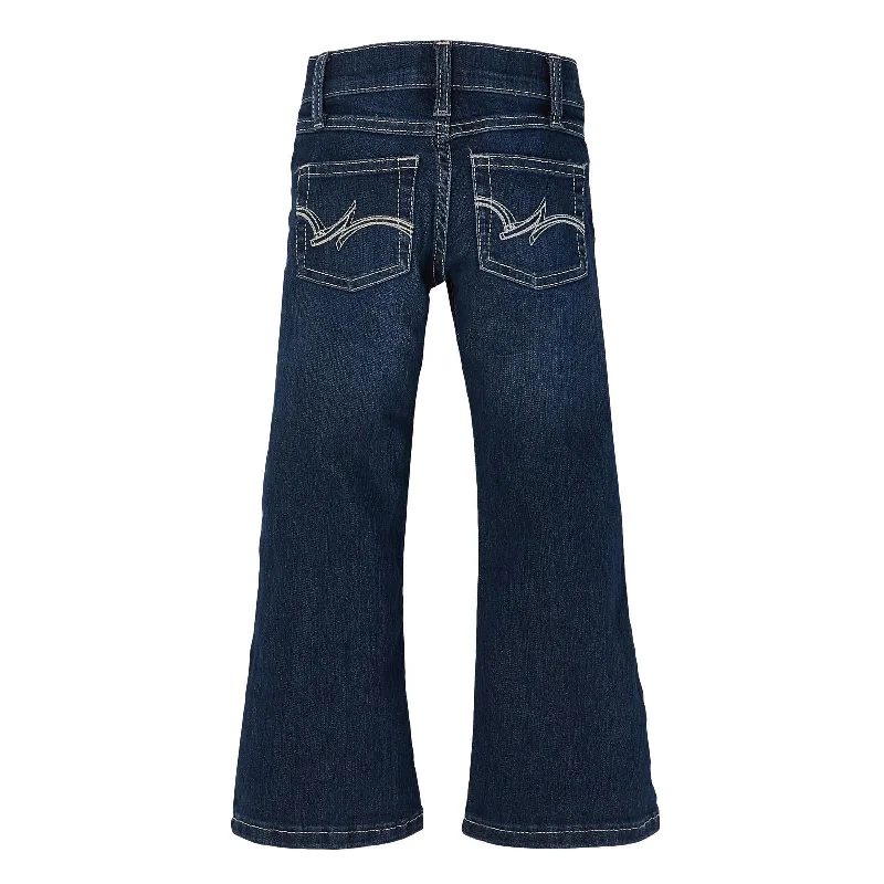 Wrangler Jeans for Girls Elegant Raw Hem Jeans